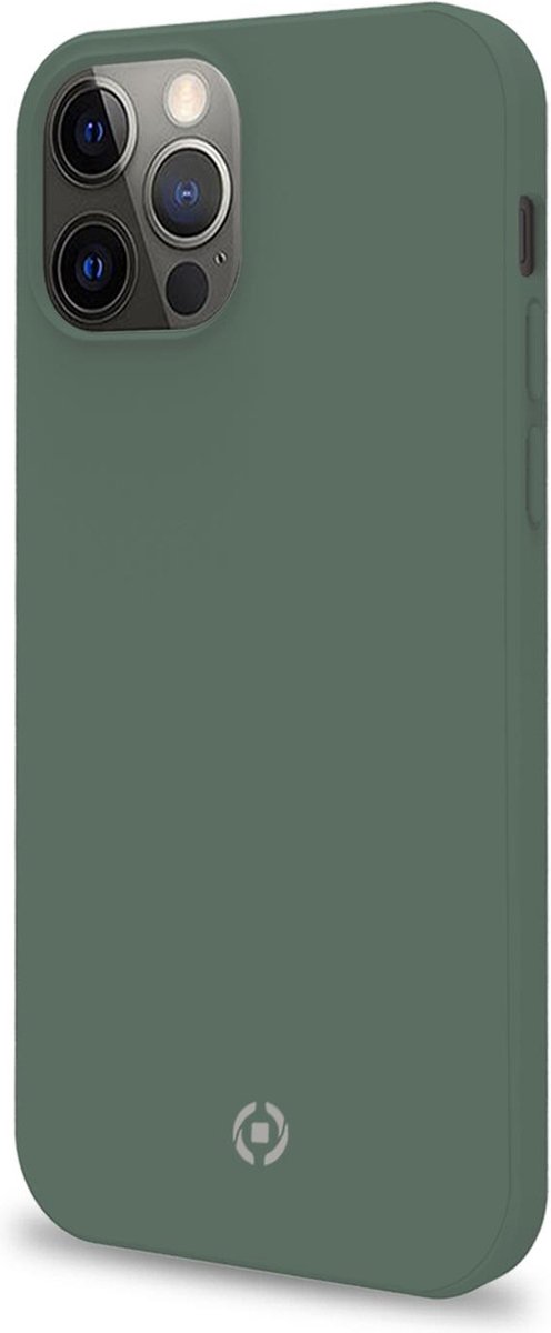 Celly Chrome Achterkant Hoesje Voor Iphone 12 Pro Max Groen