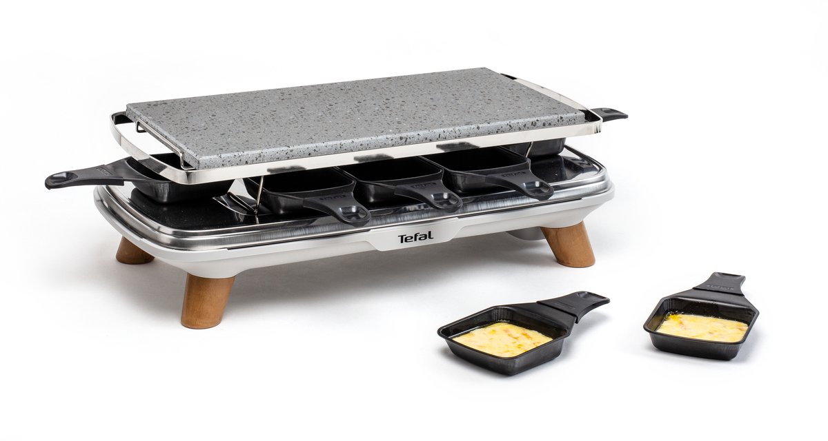Tefal 2-in-1 Raclette Pierrade PR620D Gourmetstel