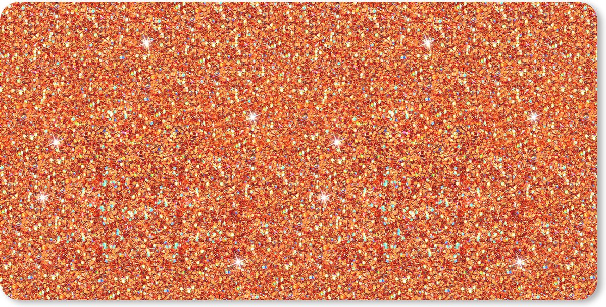 Muismat XXL 120x60 cm - Bureau onderlegger - Bureau mat Carneool - Bruin - Rood - Edelstenen - Patronen - Bureaumat - Gaming mousepad xl - Bureaulegger groot - Computer deskmat