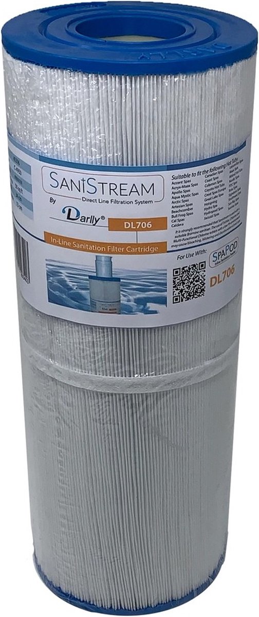 Darlly SaniStream Spa Filter DL706 / 40506 / C-4950