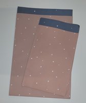 HOP - Cadeau verpakking set - Little Dot Warm Pink - Sky Blue - 10 Zakjes