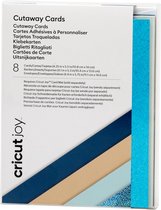 Cricut cut-away kaarten - marina - R20 - 10,8x14cm - 8 stuks