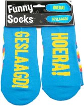Funny Socks | One Size | Hoera! Geslaagd!