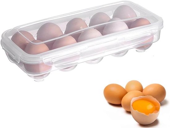Ah! Table! | Eierdoos voor 6 eieren | Bio Plastic | Naturel | Eco