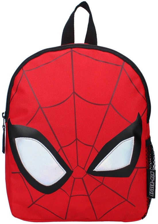 Foto: Spider man fluffy friends rugzak rood