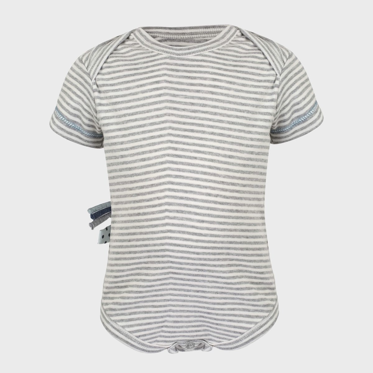 Babyrompertje met korte mouwen OrganicEra Organic Baby S/S bodysuit gestreept