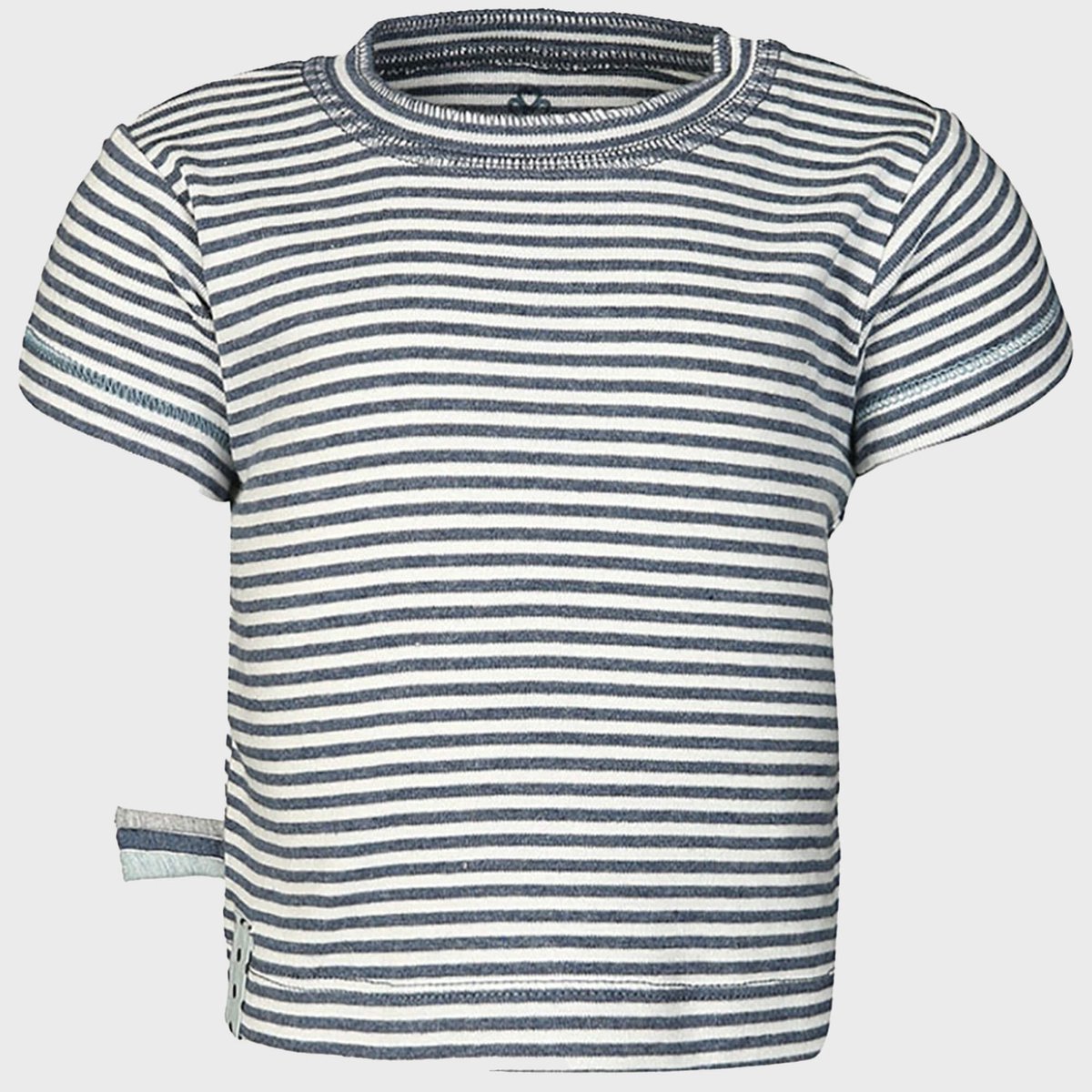 Baby-T-shirt met korte mouwen OrganicEra Biologisch Baby S/S T-shirt Gestreept