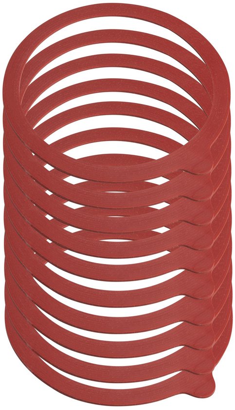 2 X 10 Joints Anneaux Pour Bocaux Conservation - 94 X 108 Mm - Étanchéité Parfaite Confiture Et Conserves