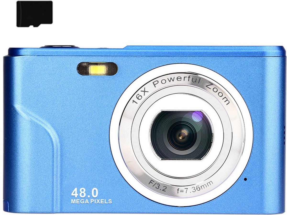 DC311 Compact Digitale Camera met 32GB TF-kaart