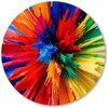 Kleuruitbarsting, Abstracte kunst, Kleuren, Rood, blauw, groen, geel, oranje