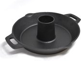 BBQ-Toro Gietijzeren Braadpan, 1 Liter, Al Ingebrand
