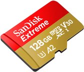 SanDisk Extreme - MicroSDXC - 128GB - Inclusief SD Adapter