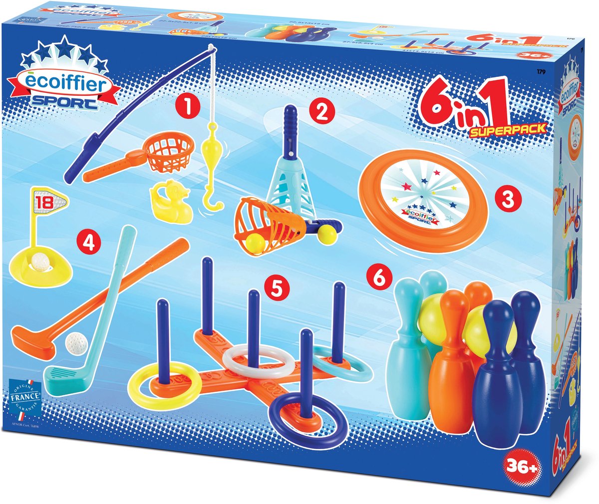 Buitenspellen 6-in-1 Superpack