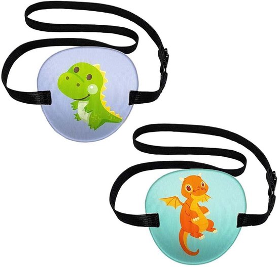 Foto: 2 stuks oogmaskers oogbescherming maskers kind oogmaskers enkele oogmaskers herbruikbare oogmaskers cartoon oogmaskers decoratieve oogmaskers geschikt voor halloween kerstmis piratenthema s 7 5 7cm