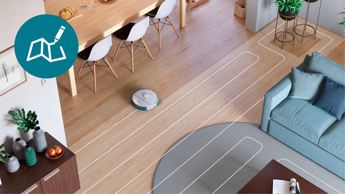 Philips HomeRun 2000-serie Robotstofzuiger Met Dweilfunctie – XU2000/25 – 6000 Pa Sterke Zuigkracht – Slimme Navigatie — afbeelding 4