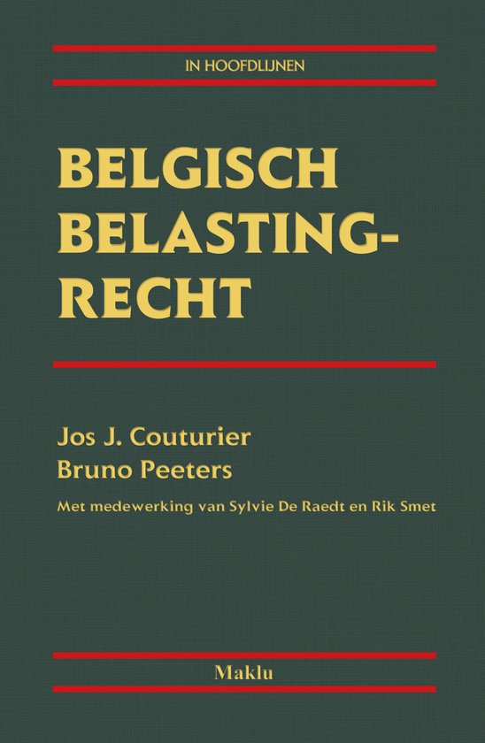 Belgisch belastingrecht - cover