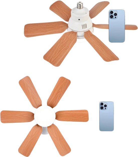 CREATE Windcalm Slim Light Plafondventilator met wit licht, licht