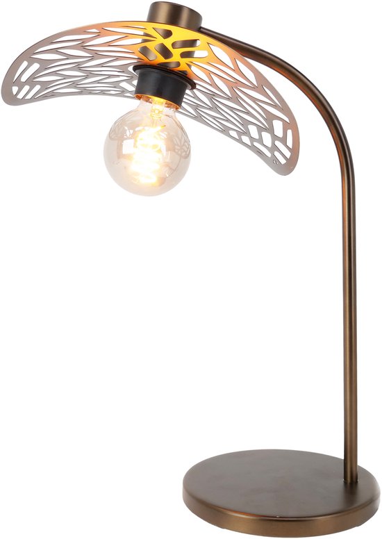 Lampe de table EGLO Swaby - E27 - 46,5 cm - Bronze