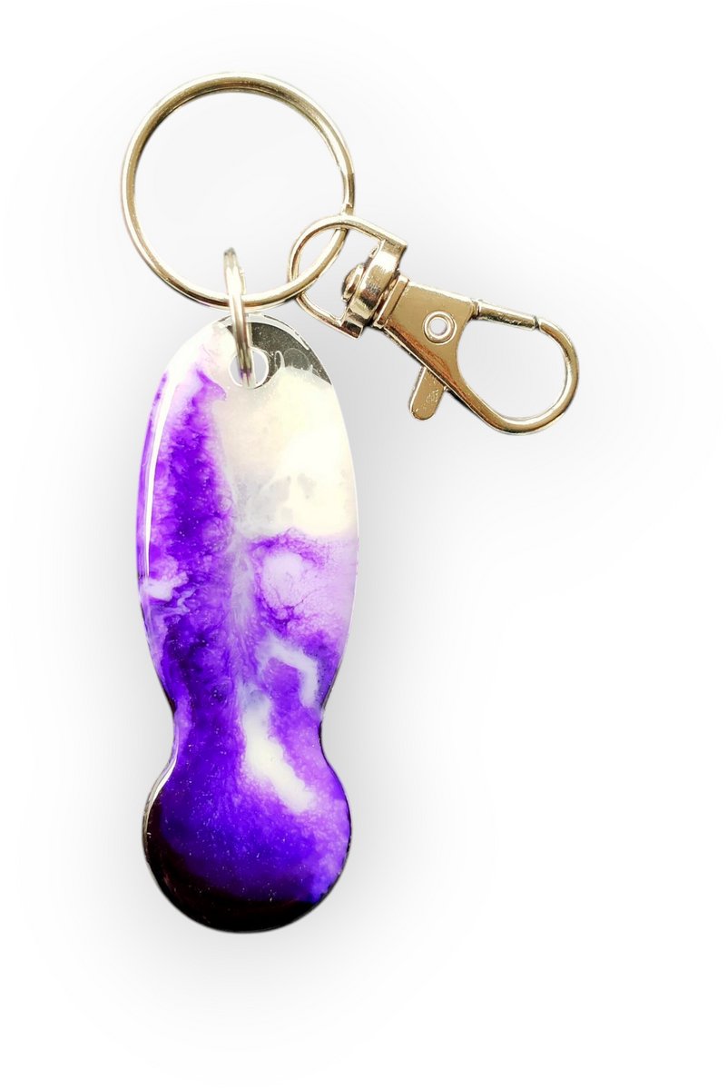 Resin Art JR: Winkelwagenmuntje / Muntje voor in winkelwagen / Sleutelhanger