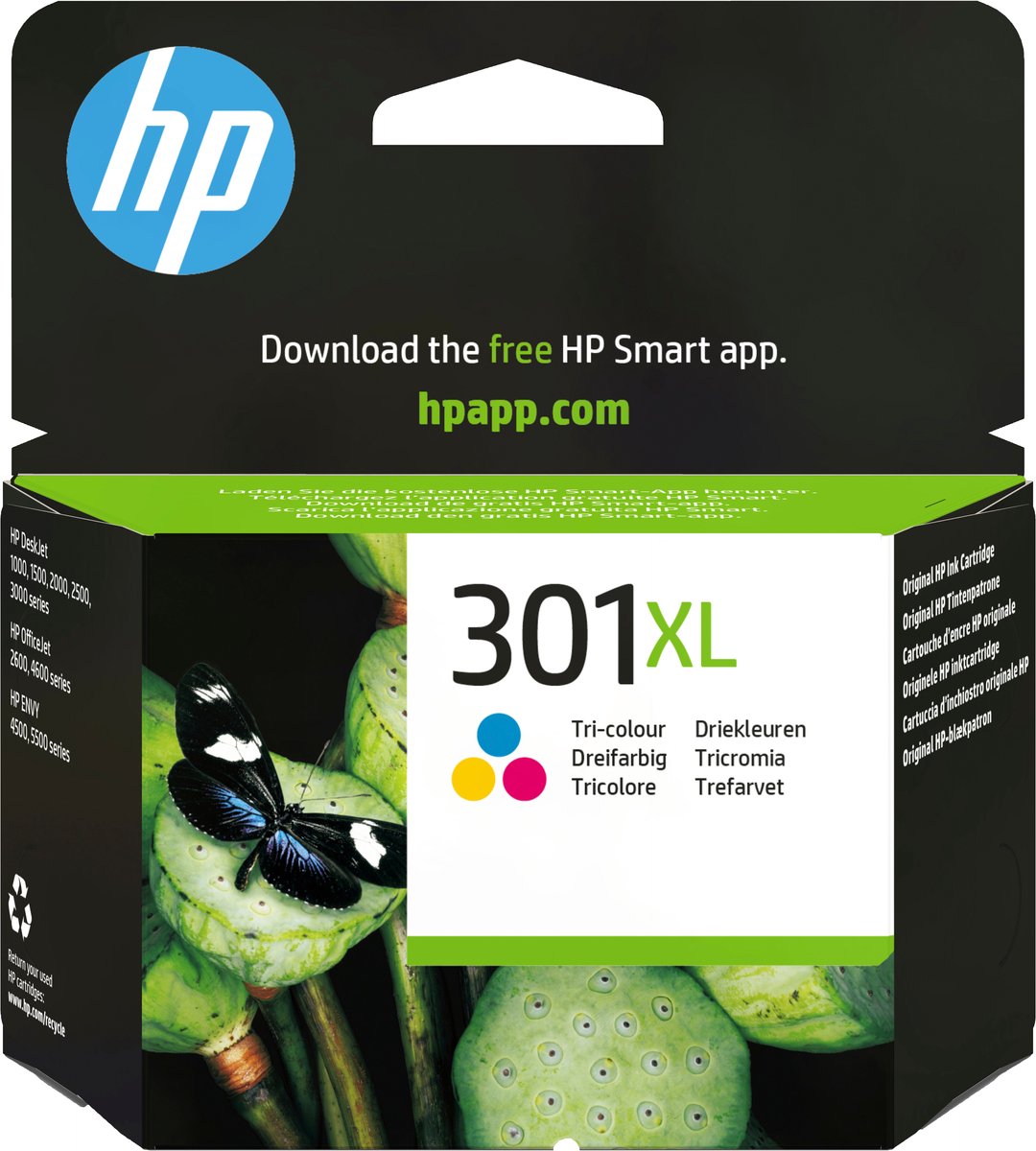 Bol.com HP 301XL - Inktcartridge - Hoge Capaciteit - Kleur aanbieding