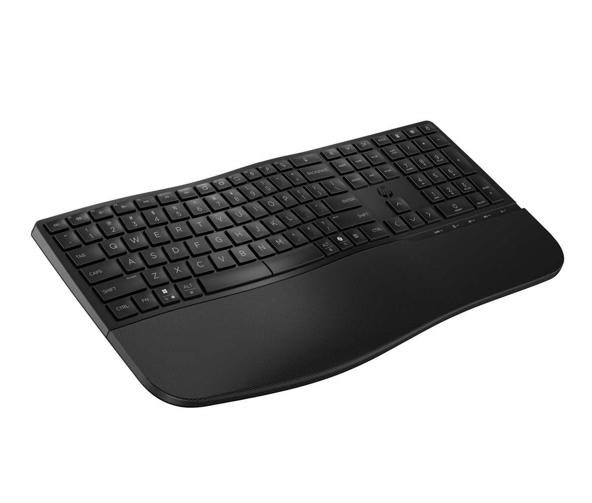 HP 680 Comfort - Draadloos Toetsenbord - Microsoft Copilot Ai toets - Qwerty - Zwart thumbnail 7