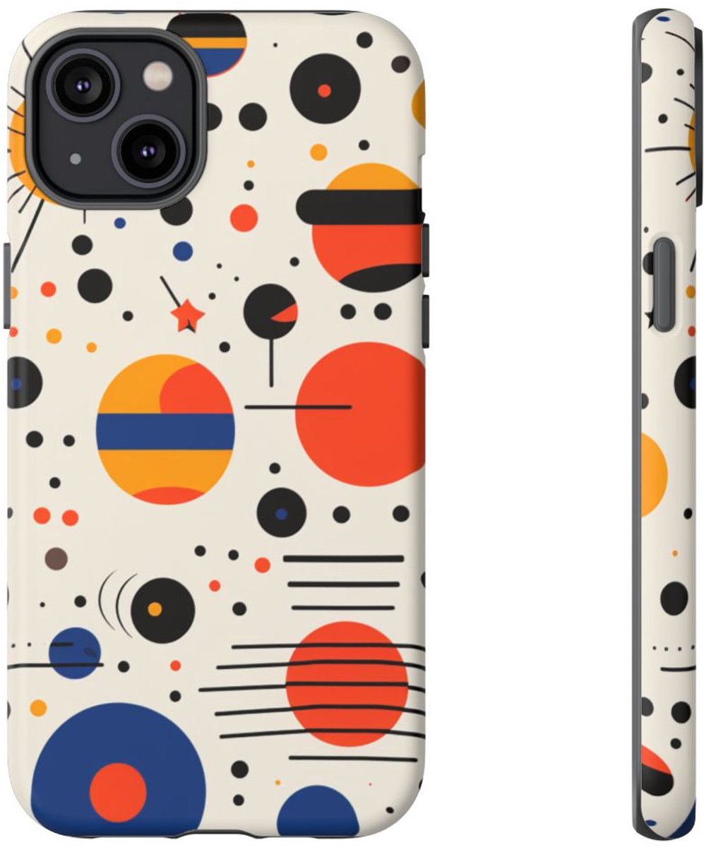 Abstract Hemels Patroon – Telefoonhoesje Geschikt voor iPhone 14 Plus