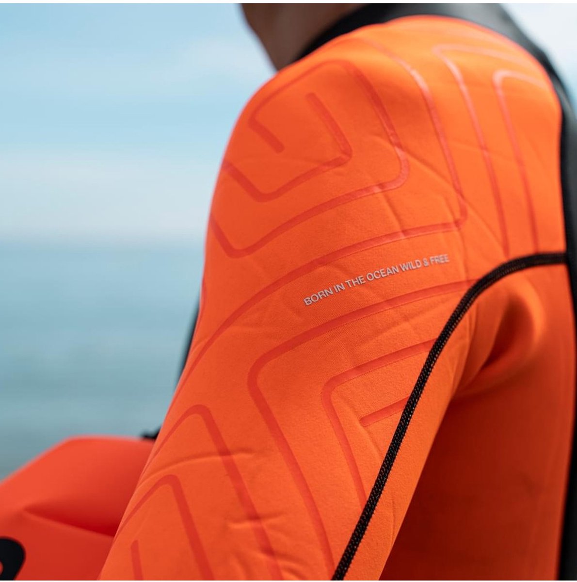 2026 Orca Heren Vitalis Hi-Vis Rug Ritssluiting Open Water Swim Wetsui