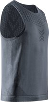 Débardeur haute technologie X-Bionic X-Ential pour homme - Régulation de la température avec technologie de refroidissement et de chauffage - Idéal pour la salle de sport, la course à pied et le sport - Coupe élégante et confortable - Grijs, XXL