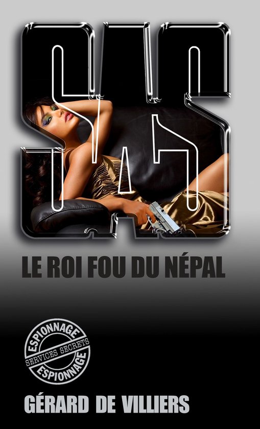 SAS 145 Le roi fou du Népal - cover