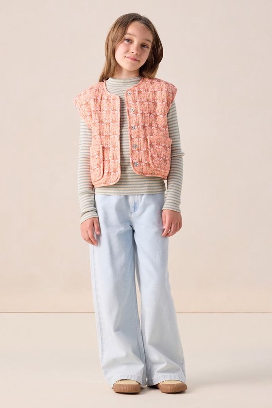 Lichtblauwe Wide Leg Jeans