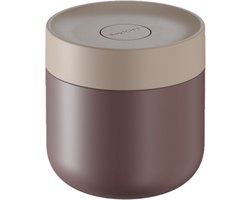 BergHOFF Home Nommie – Thermos Lunchbox - Food Jar 0.35L – Lekvrije Yoghurtbeker To Go – Isoleerbeker voor Soep - Dubbelwandige Isolatie - RVS Thermische Voedselcontainer – Houdt 6u Warm/Koud – Roze