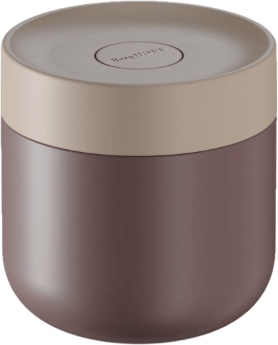 BergHOFF Home Nommie – Boîte à lunch Thermos 0 l – Boîte à lunch Thermos étanche – Garde au chaud ou au froid pendant 6 heures – Isolation à double paroi – Récipient alimentaire étanche – Acier inoxydable – Compatible lave-vaisselle – Rose