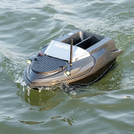 Novitec Submerge GPS Voerboot - Karpervissen - 800m bereik - 2 laadbakken - inclusief draagtas - 1 jaar garantie — afbeelding 4