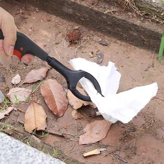 2 Stuks Garbage Gripper - Afval Pliers - Grijper voor Kinderen - 12 Inch Grijper voor Senioren - Afvalverzamel Tangen voor Tuin Recycling - Korte Afval Tangen voor Tuin en Tuinwerk van MelonBoat — afbeelding 3