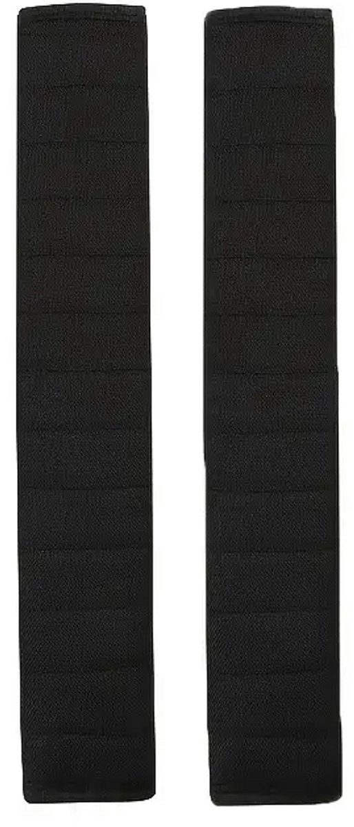 Gordelbeschermer Zwart Extra Lang 48 cm - Zachte Gordelhoezen 2 stuks - Gordelkussen - Kasey Products van Merkloos — afbeelding 3
