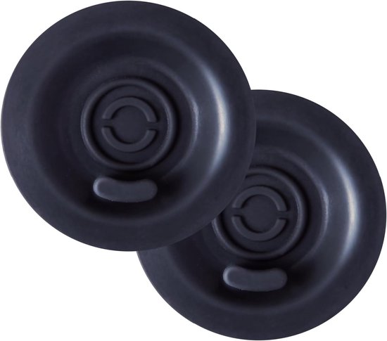 2 disques de nettoyage expresso 54 mm pour lavage à contre-courant (sans trous) - Accessoires pour machines à café Breville(Zwart)