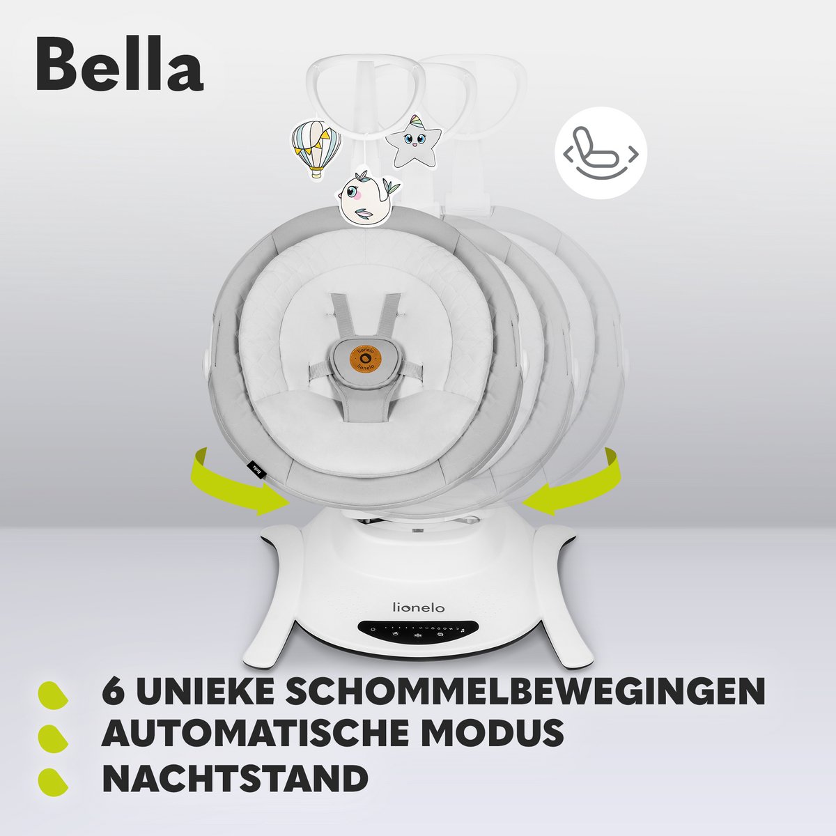 BrandLine Group Sp. z o.o. Lionelo Bella Wipstoel 6in1 thumbnail 5
