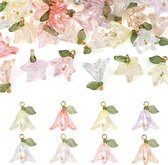 Lot 2780 Perles Roses & Accessoires Pour Bijoux DIY - Kit Complet Colliers Bracelets Boucles D'Oreilles & Broches