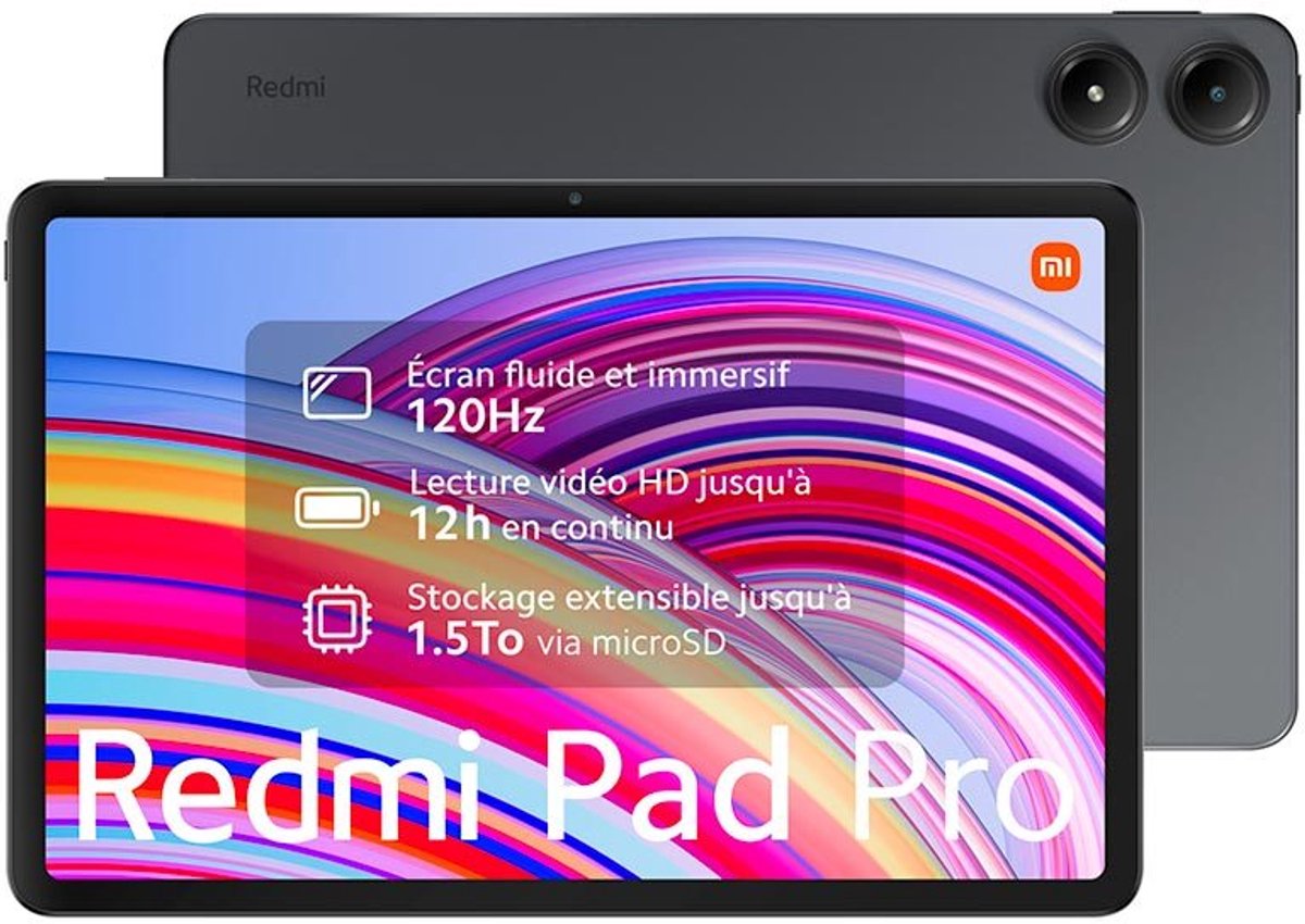 Xiaomi Redmi Pad Pro - 12.1 inch - 6GB/128GB - Graphite Grey | bol