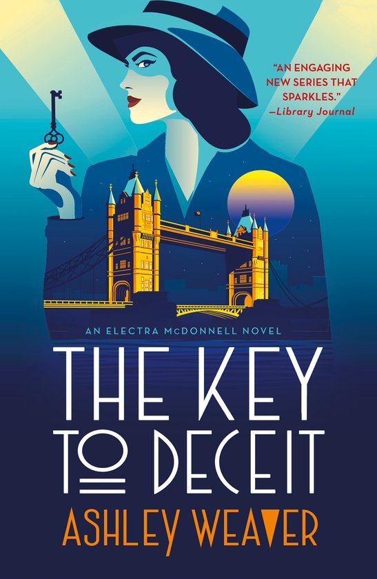 Electra McDonnell Series-The Key to Deceit - cover