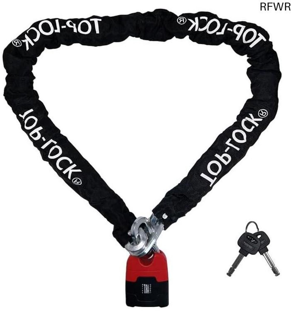 RFWR® Ketting slot voor scooter en motor - ART4 goedgekeurd met 200 cm lengte