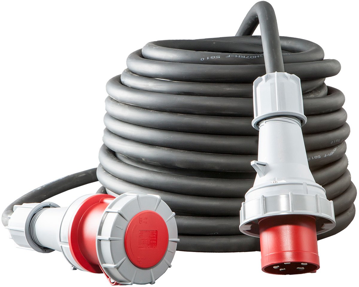Keraf Verlengkabel 25m 400V-63A 5x10mm - 104773