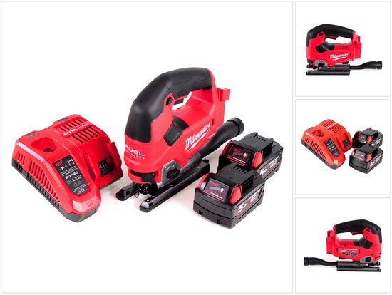 Milwaukee M18 BJS-0 18V Li-Ion Accu decoupeerzaag body - D-greep - variabel