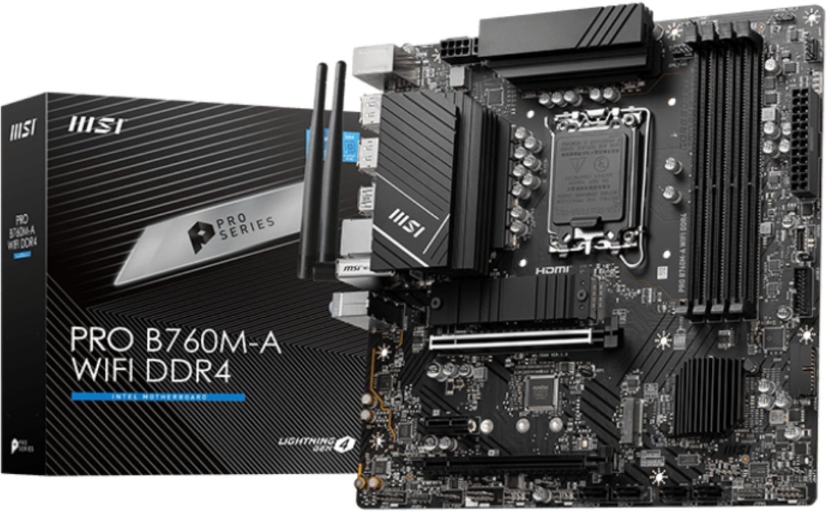 Moederbord MSI LGA 1700 Micro ATX