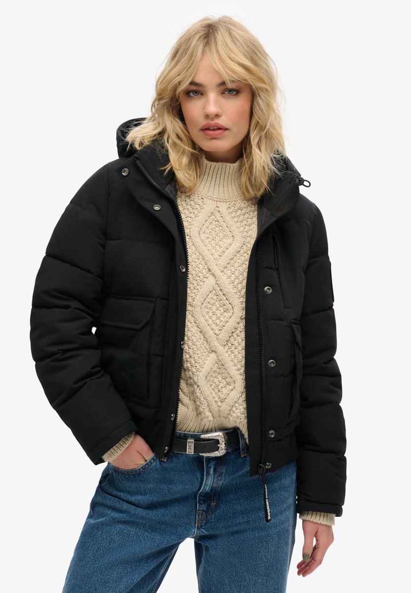 Superdry Everest bomberjack Dames Gewatteerde jassen Zwart