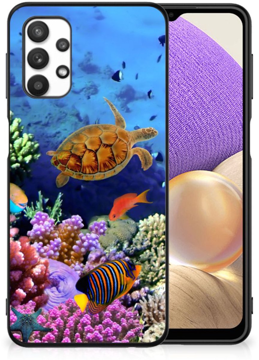 Samsung Galaxy A32 5G Dierenprint Telefoonhoesje Vissen