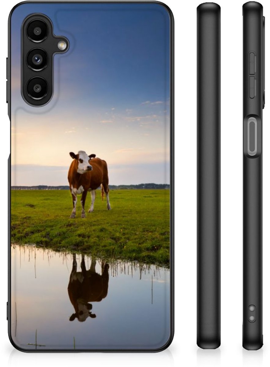 Samsung Galaxy A14 5G Dierenprint Telefoonhoesje Koe