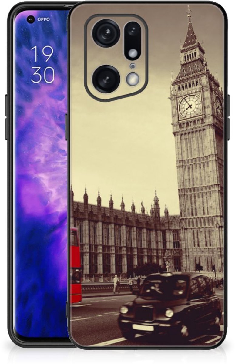 OPPO Find X5 Pro TPU Backcover Londen