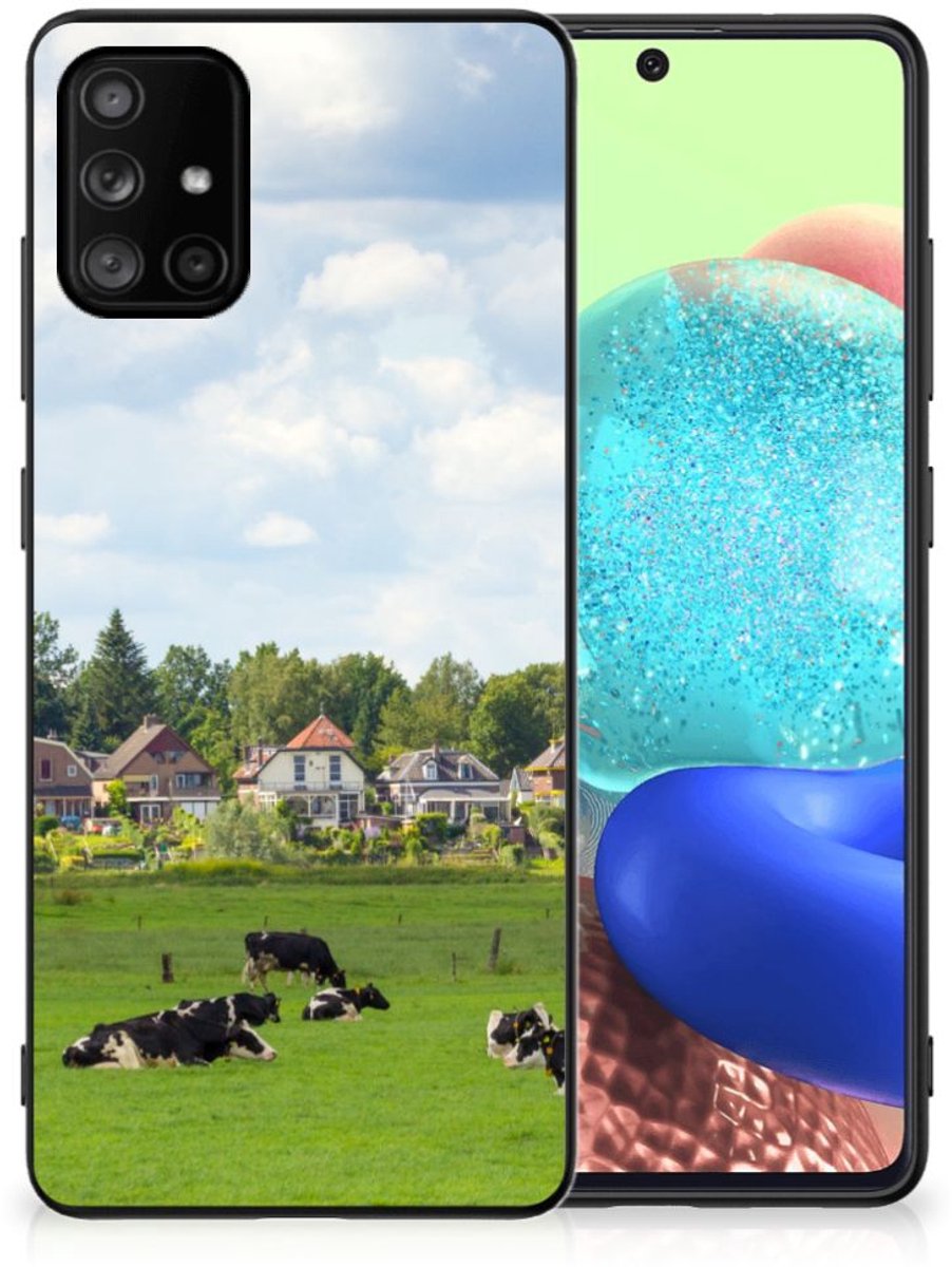 Samsung Galaxy A71 Dierenprint Telefoonhoesje Koeien