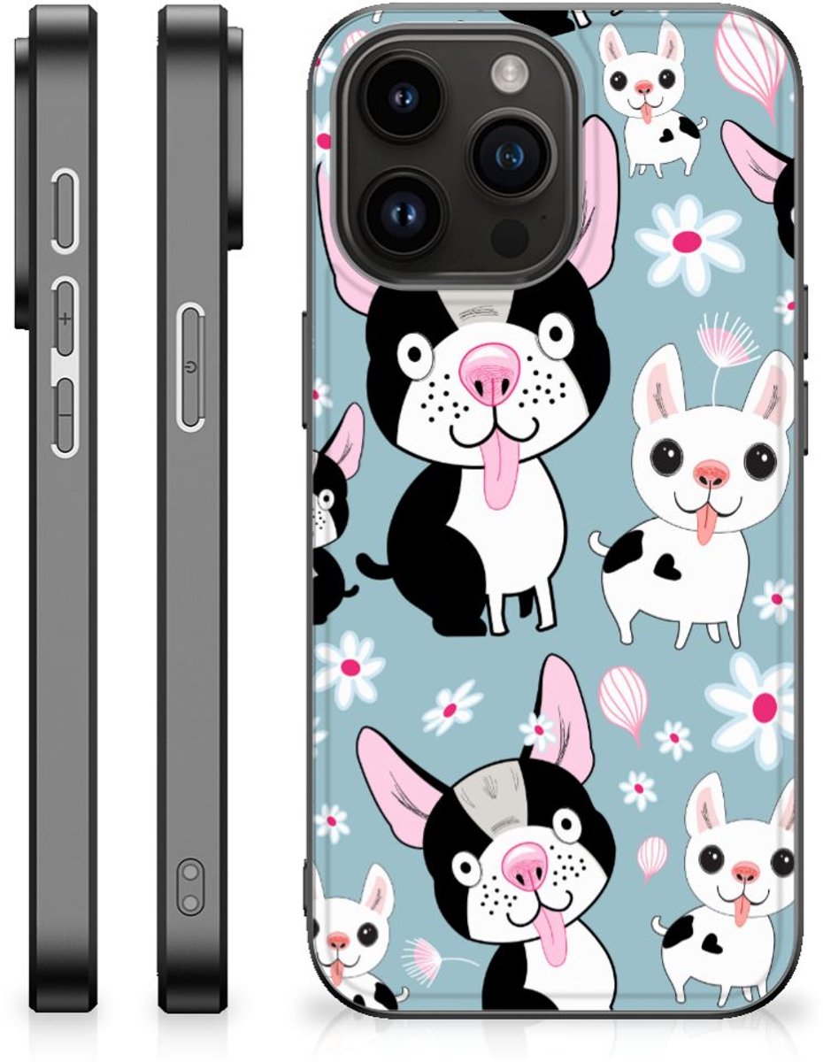 iPhone 15 Pro Max Dierenprint Telefoonhoesje Hondjes